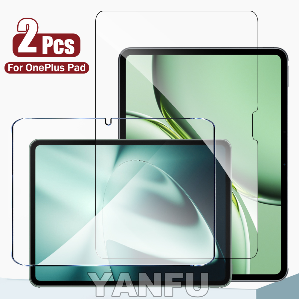 Oneplus Tablet Accessories - กระจกกันรอย 9H 2 ชิ้นสำหรับ OnePlus Pad