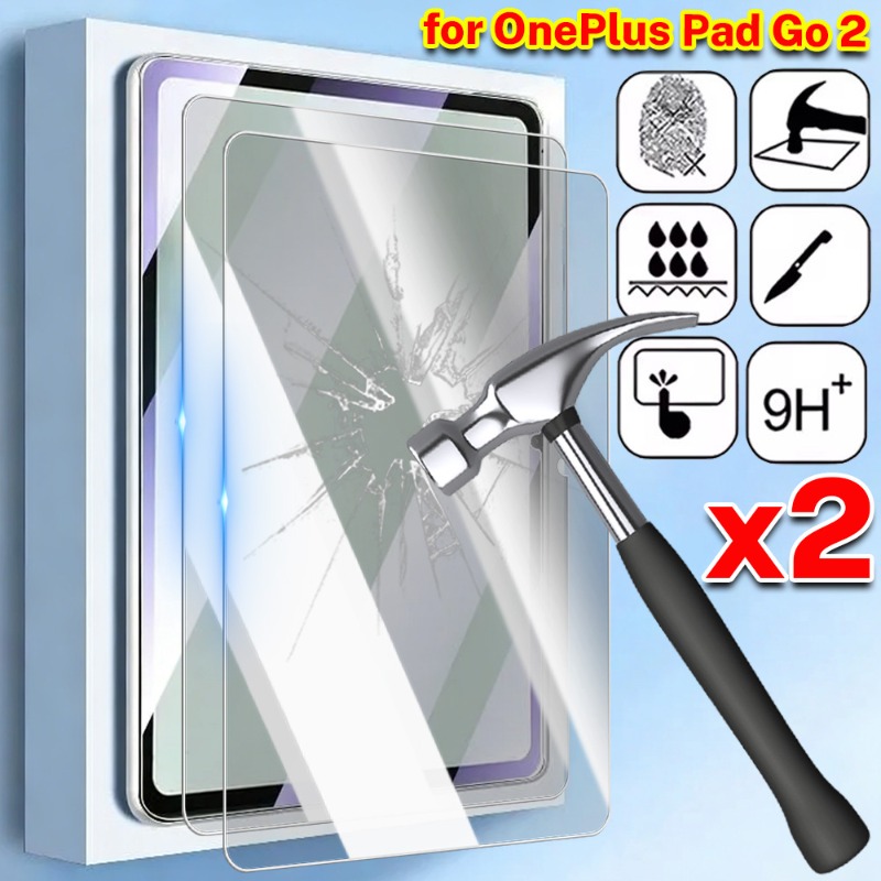Oneplus Tablet Accessories - กระจกนิรภัยสำหรับ OnePlus Pad Go 2 ฟิล์มกันรอยหน้าจอแบบใส