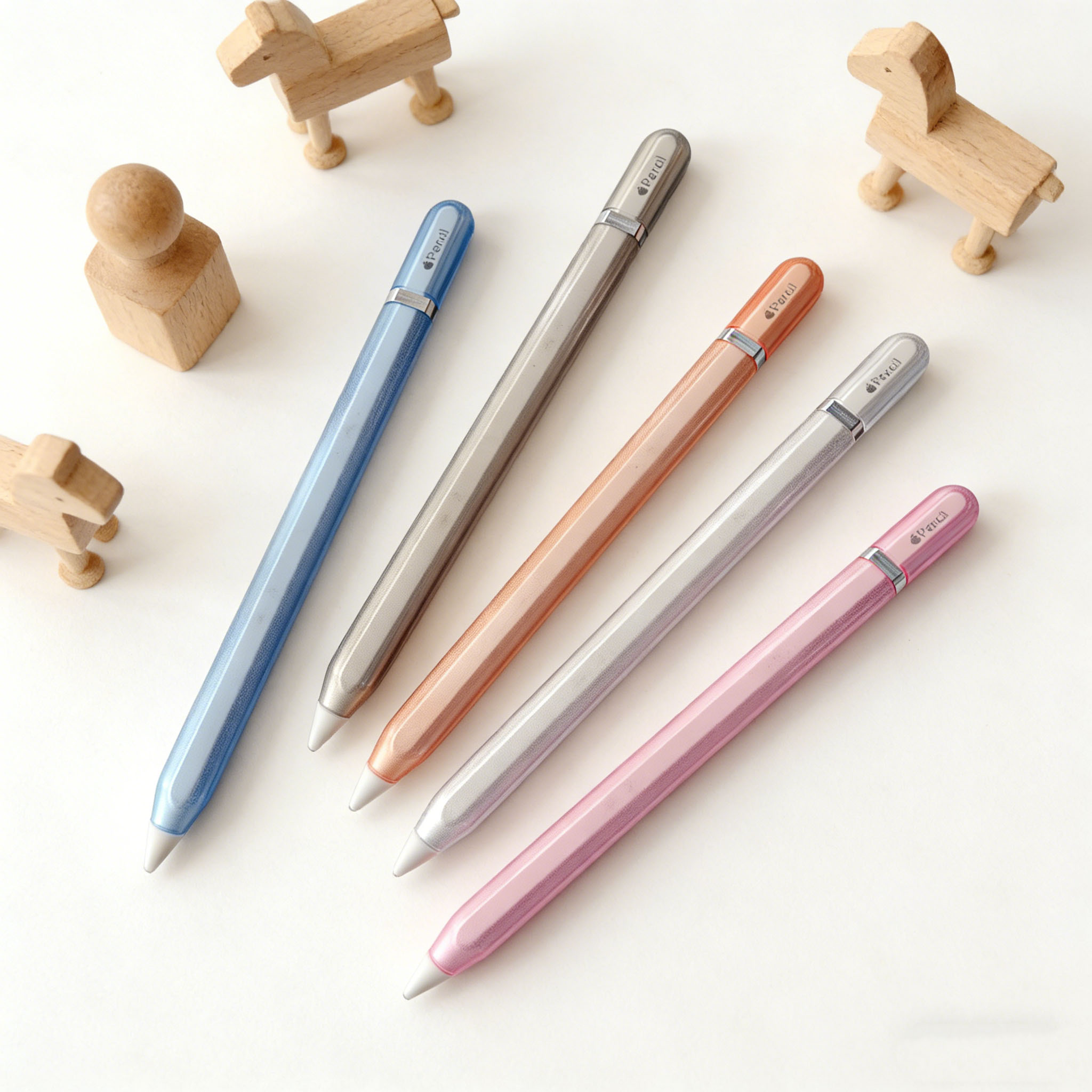 Iphone Tablet Accessories - เคสป้องกันสำหรับ Apple Pencil Pro ซิลิโคนกันกระแทกสำหรับปากกาสไตลัสแท็บเล็ต เคสสำหรับ