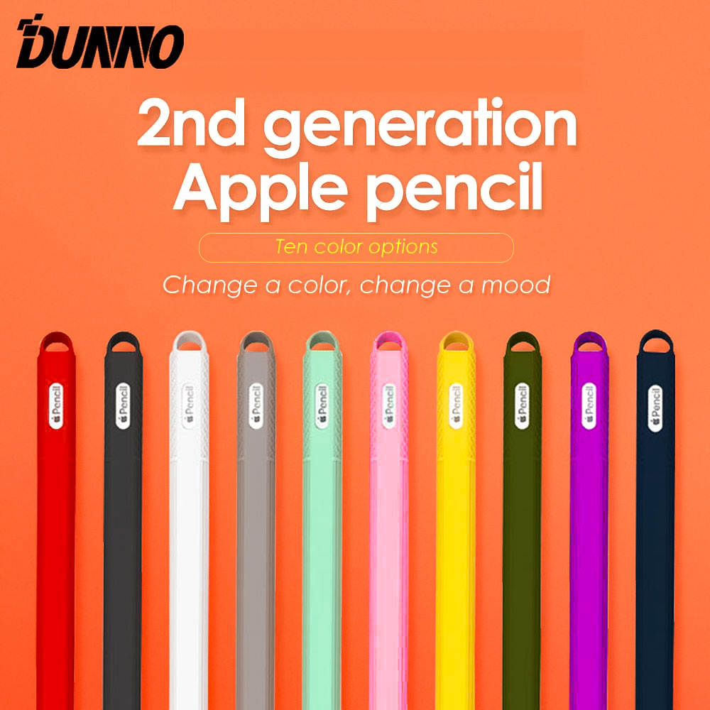 Tablet Cover Accessories - สําหรับ Apple Pencil 2nd Generation ซอฟท์ซิลิโคนผู้ถือ