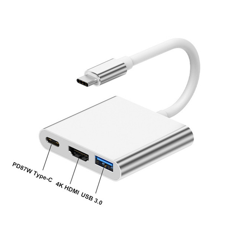 3 ใน 1 ยูเอสบี ประเภท ซี ฮับ ถ - Tablet Accessories For Samsung บทวิจารณ์และราคา