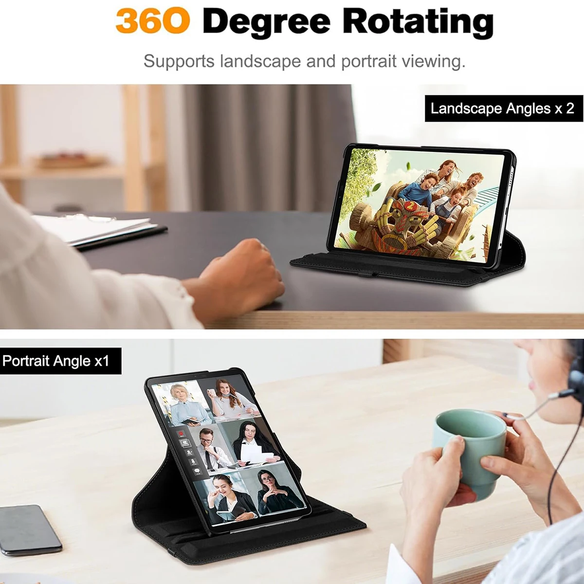 เคสหมุนได้สำหรับ Samsung Galax - Remarkable Tablet Accessories บทวิจารณ์และราคา