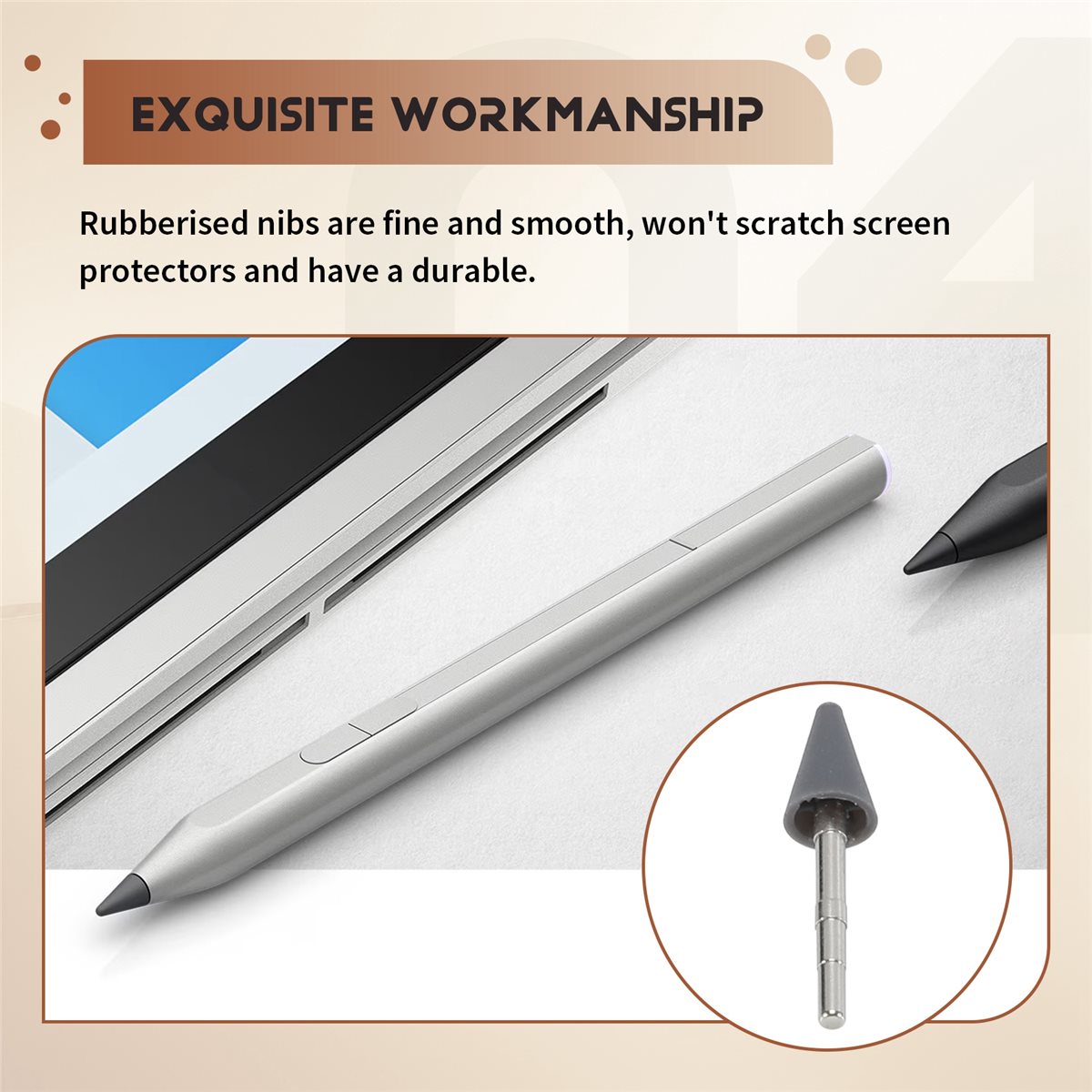 หัวปากกาสไตลัสแบบเปลี่ยนได้สำห - Stylus Replacement Tip บทวิจารณ์และราคา