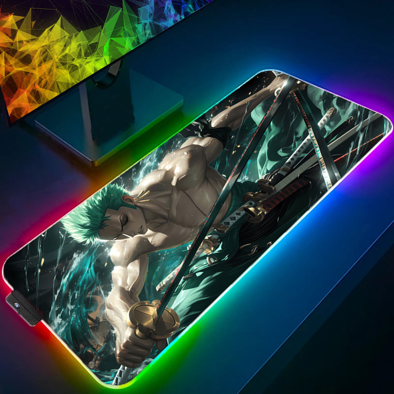 ONE PIECE Zoro Mouse Pad RGB อ - Rugged Tablet Accessories บทวิจารณ์และราคา