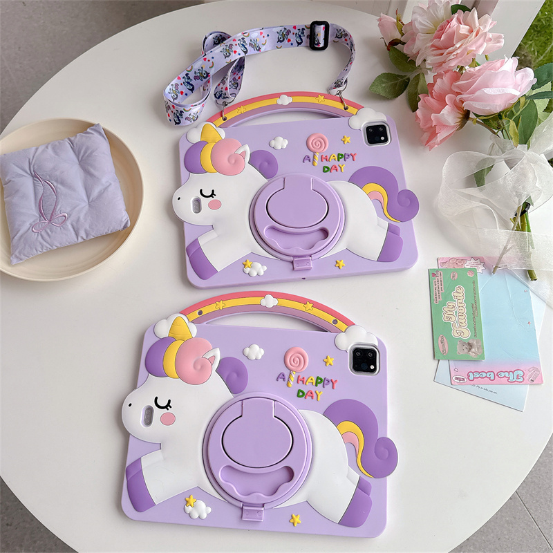 การ์ตูนยูนิคอร์นเคสแท็บเล็ตสำห - Remarkable Tablet Accessories บทวิจารณ์และราคา