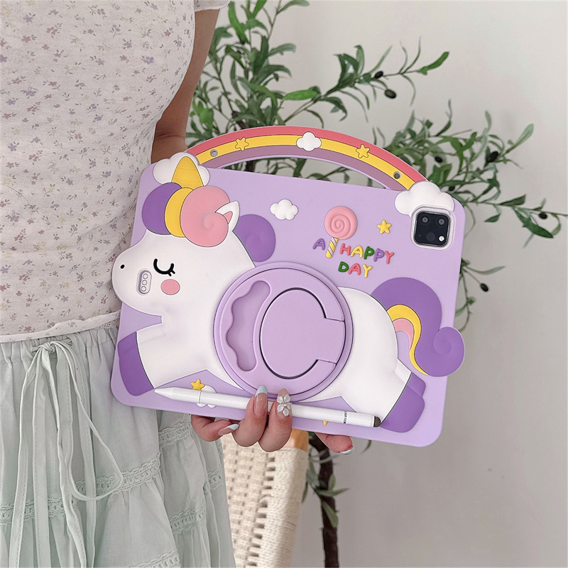การ์ตูนยูนิคอร์นเคสแท็บเล็ตสำห - Remarkable Tablet Accessories บทวิจารณ์และราคา
