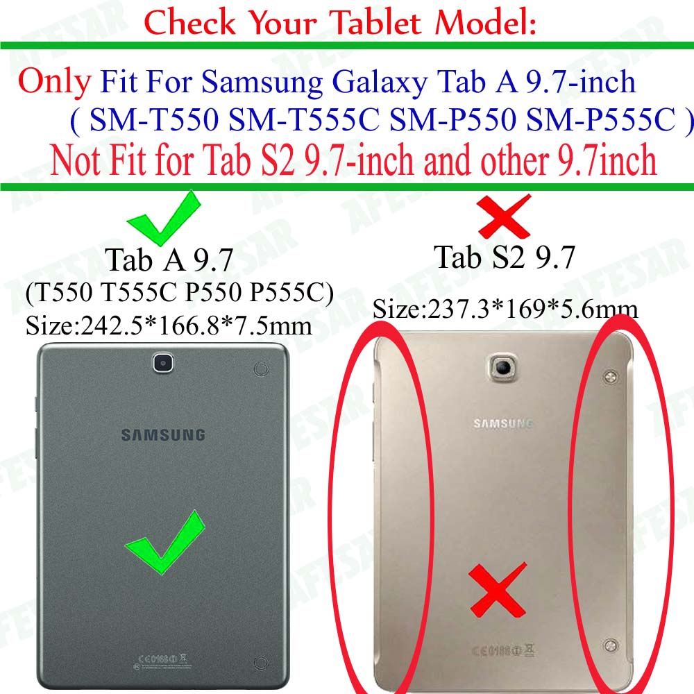 แท็บเอ 9.7 ฝาครอบเคสสำหรับซัมซ - Remarkable Tablet Accessories บทวิจารณ์และราคา