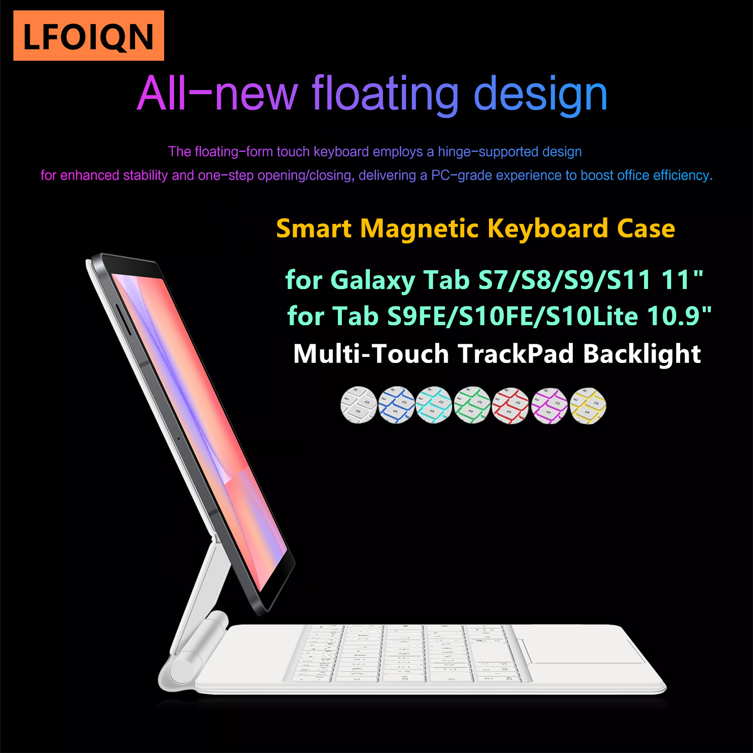LFOIQN เมจิกคีย์บอร์ดสำหรับซัม - Tablet Accessories For Samsung บทวิจารณ์และราคา