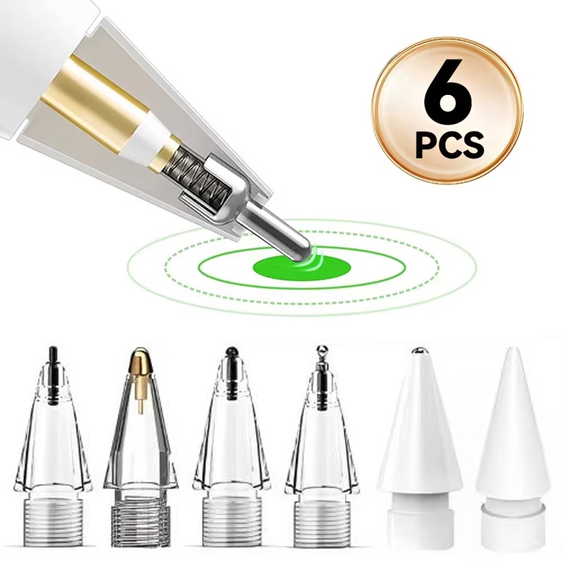 หัวปากกาสำรอง 6 ชิ้นสำหรับ App - Stylus Replacement Tip บทวิจารณ์และราคา